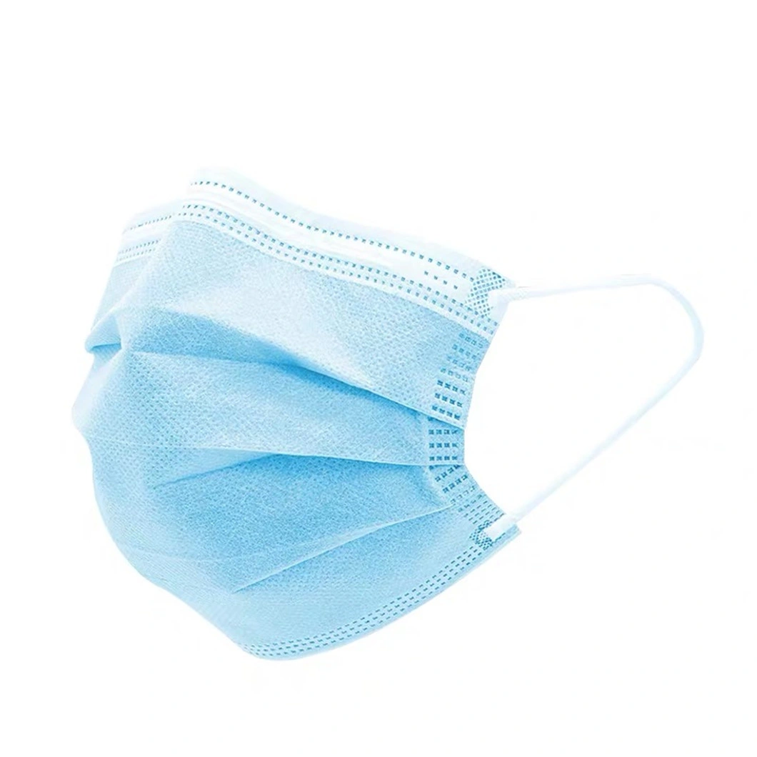 Ear Loop Face Mask with Sponge CE Disposable Nonwoven Particle Filtering Folding Half Face Mask