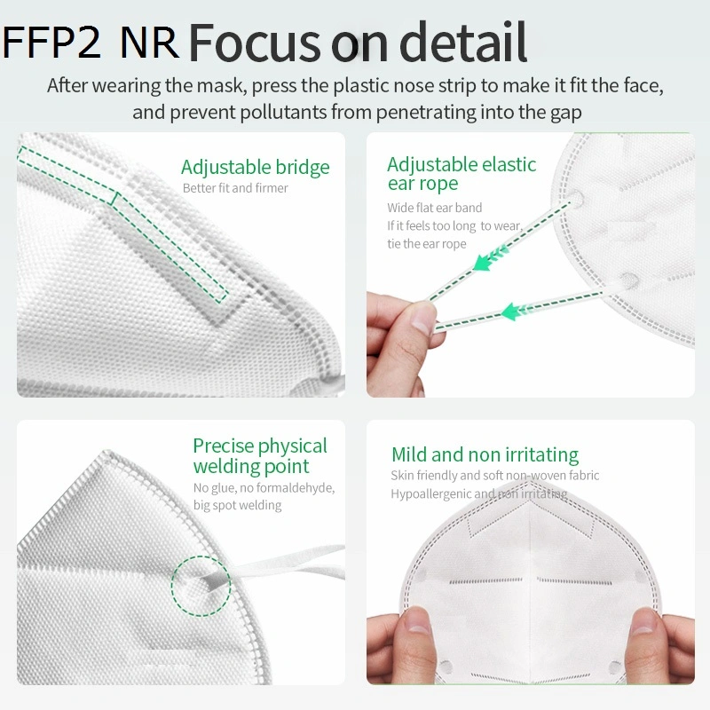 FFP2 Face Mask/Respirator Valve Mask/KN95/Filtering Half Mask