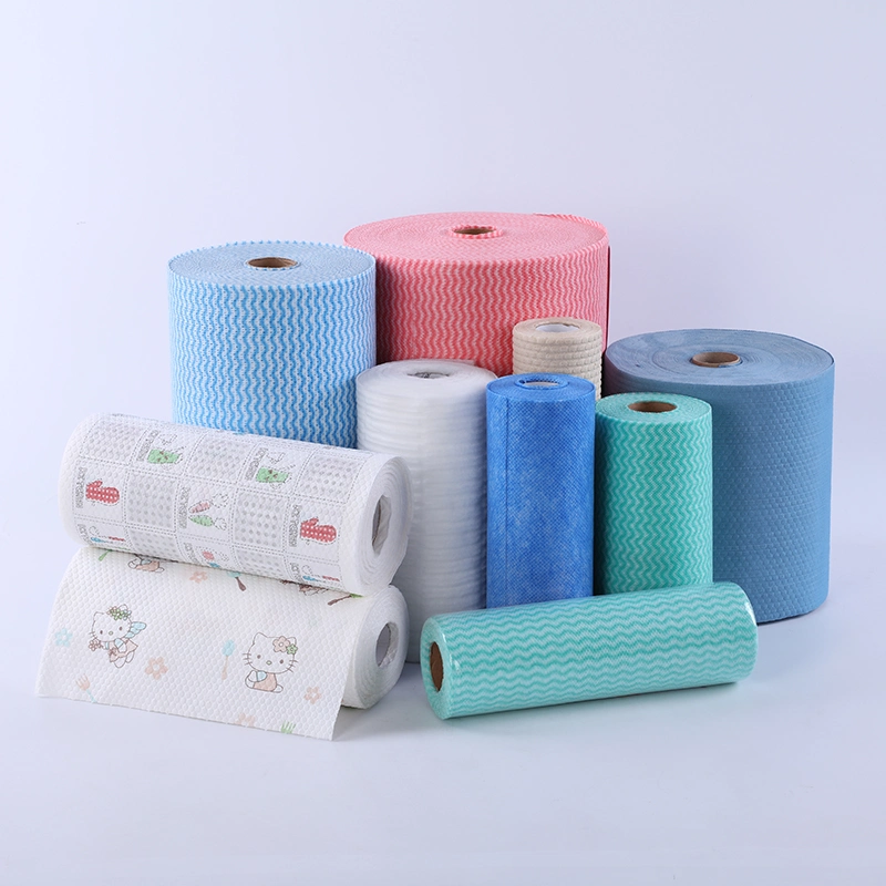 Special Nonwovens Disposable Nonwoven Kitchen Disinfection Wet Wipe Cleaning Dry Cloth with Printing Soft Wipe